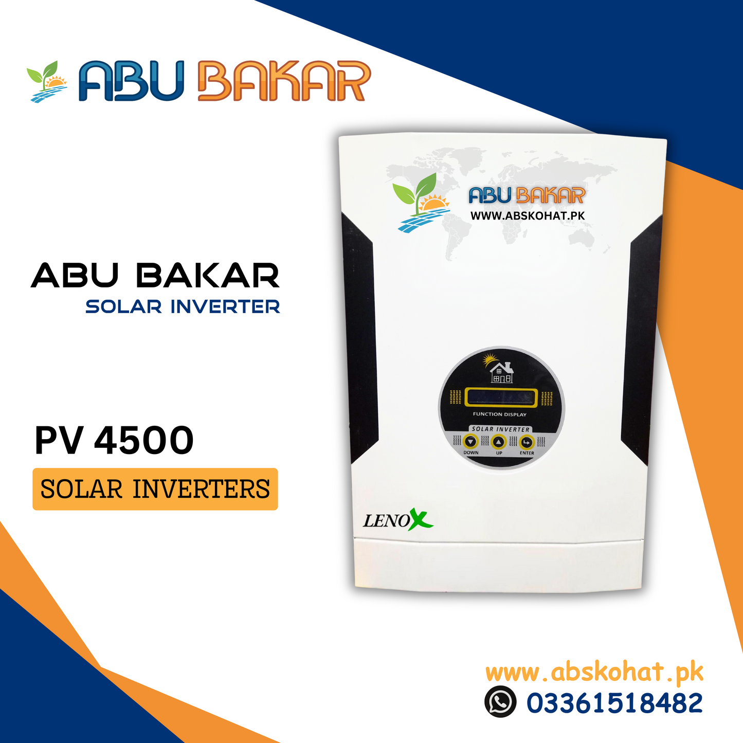 ABU BAKAR SOLAR INVERTER PV-4500