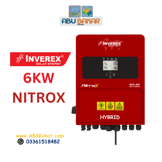 6KW INVEREX HYBRID INVERTER (NITROX SERIES)